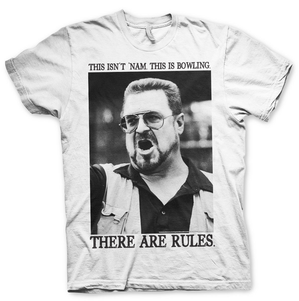 Billede af Big Lebowski, There Are Rules T-Shirt