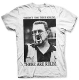 Billede af Big Lebowski, There Are Rules T-Shirt