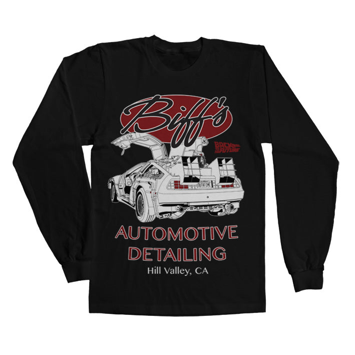 Billede af Back to the Future, Back To The Future: Biff's Automotive Detailing Long Sleeve T-Shirt