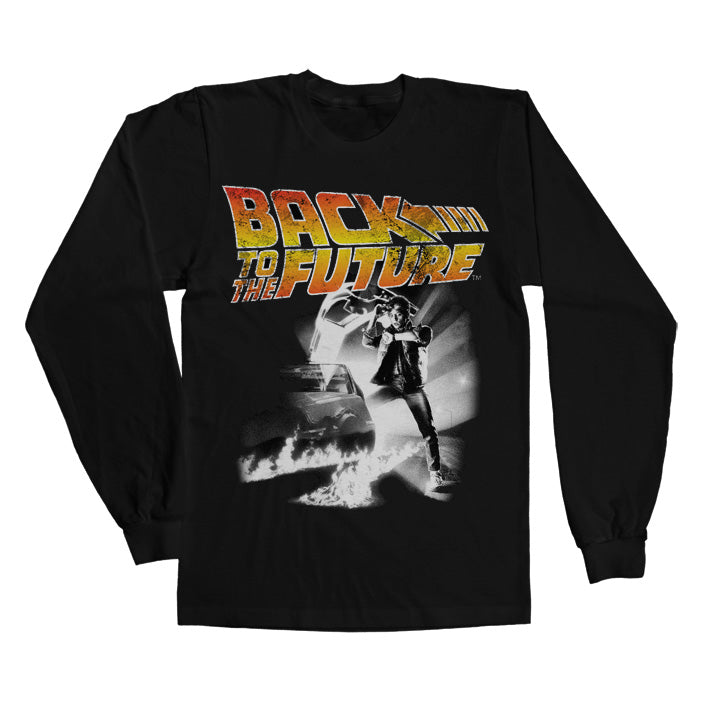 Billede af Back to the Future, Back to the Future: Back To The Future Poster Langærmet T-Shirt