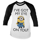 Billede af Minions, Minions: I Got My Eye On You Langærmet Raglan T-Shirt
