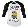 Billede af Minions, Minions: I Got My Eye On You Langærmet Raglan T-Shirt