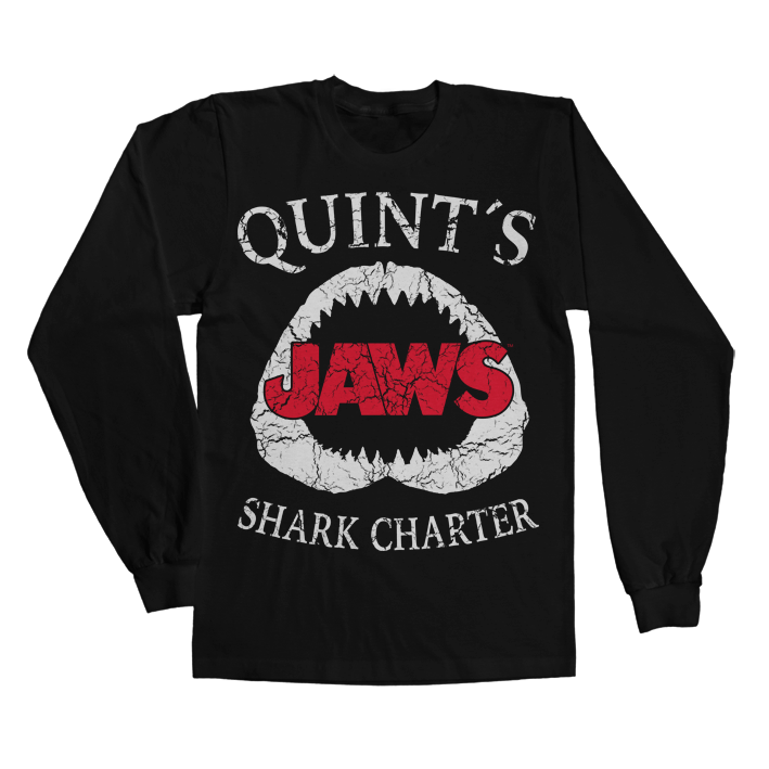 Billede af Jaws, Jaws: Quint´s Shark Charter Langærmet T-Shirt