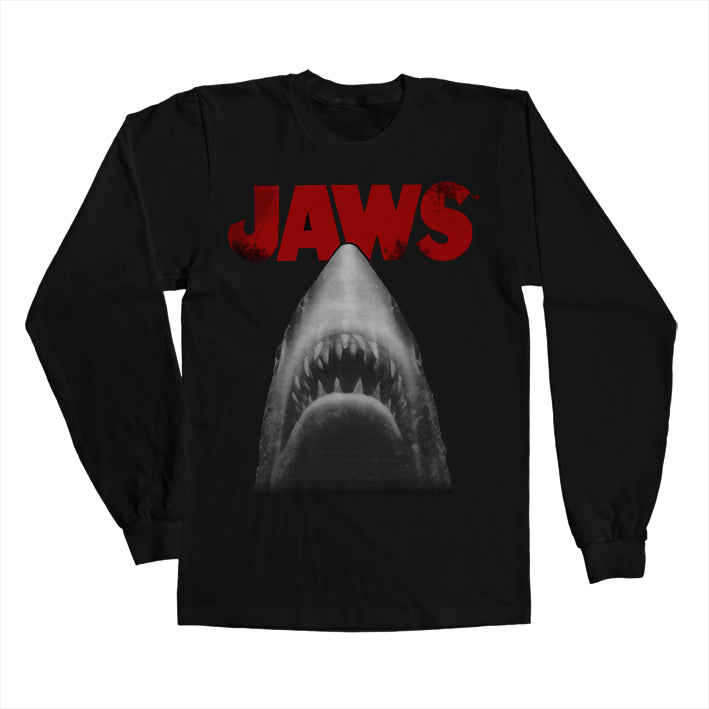 Billede af Jaws, Jaws: Poster Langærmet T-Shirt