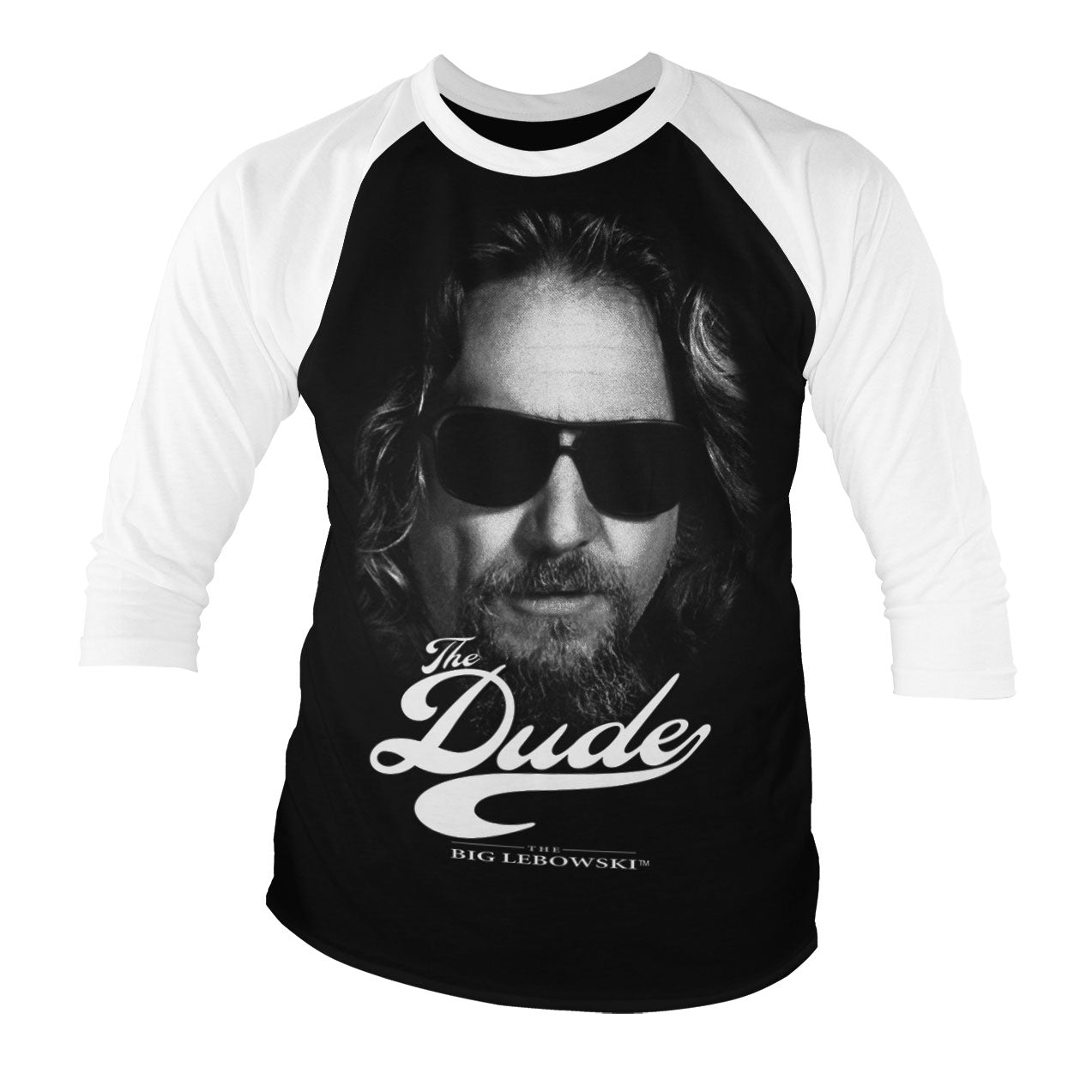 Billede af The Big Lebowski, The Dude II 3/4-ærmet Raglan T-Shirt