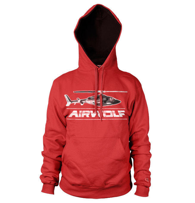 Billede af Airwolf, Airwolf: Chopper Distressed Hoodie