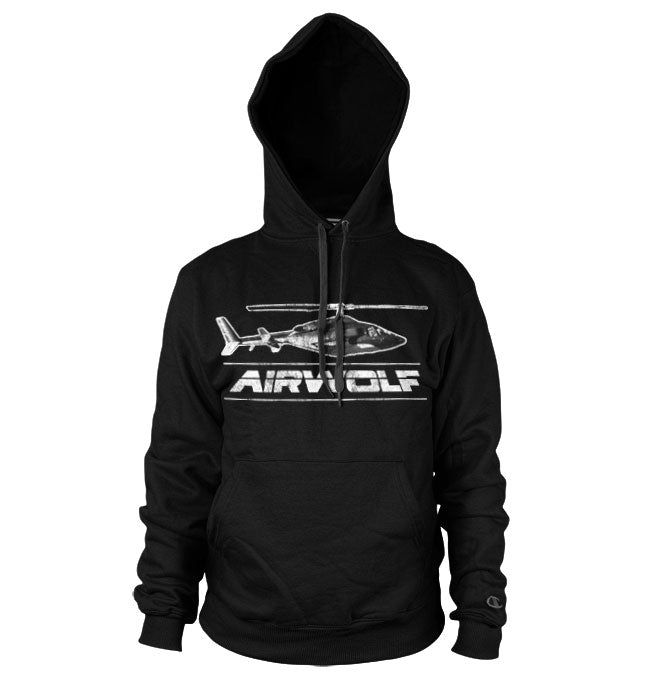 Billede af Airwolf, Airwolf: Chopper Distressed Hoodie
