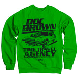 Billede af Back to the Future, Back To The Future: Doc Brown Time Travel Agency Sweatshirt