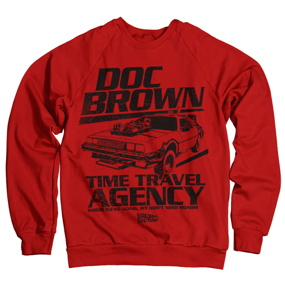 Billede af Back to the Future, Back To The Future: Doc Brown Time Travel Agency Sweatshirt