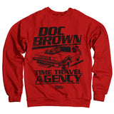 Billede af Back to the Future, Back To The Future: Doc Brown Time Travel Agency Sweatshirt