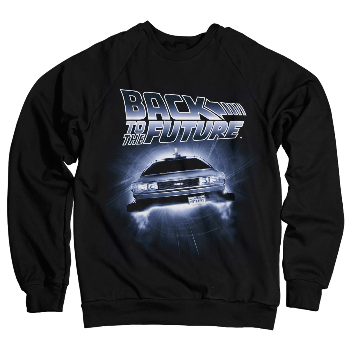 Billede af Back to the Future, Back To The Future: Flying Delorean Sweatshirt