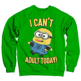 Billede af Minions, Minions: I Can't Adult Today Sweatshirt