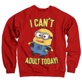 Billede af Minions, Minions: I Can't Adult Today Sweatshirt