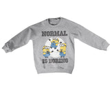 Billede af Minions, Minions: Normal Life Is Boring Sweatshirt (Børn)