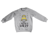 Billede af Minions, Minions: I Didn't Do It Sweatshirt (Børn)