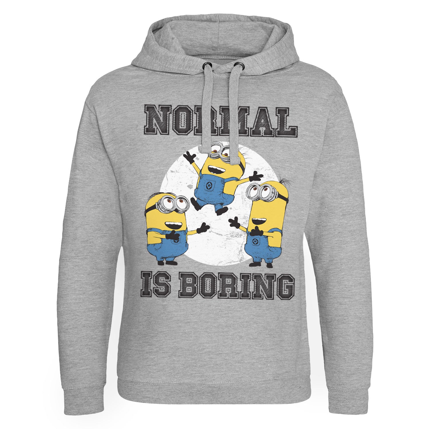 Billede af Minions, Minions: Normal Life Is Boring Epic Hoodie