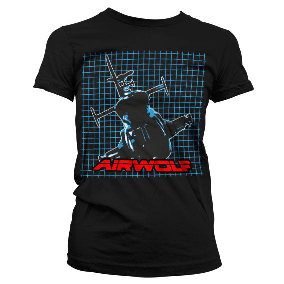 Billede af Airwolf, Airwolf: Pattern T-shirt (Kvinder)