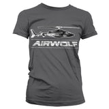 Billede af Airwolf, Airwolf: Chopper Distressed T-shirt (Kvinder)