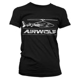 Billede af Airwolf, Airwolf: Chopper Distressed T-shirt (Kvinder)