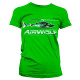 Billede af Airwolf, Airwolf: Chopper Distressed T-shirt (Kvinder)