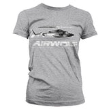 Billede af Airwolf, Airwolf: Chopper Distressed T-shirt (Kvinder)