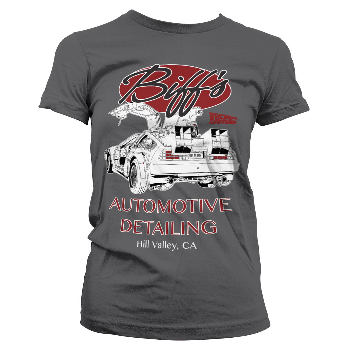 Billede af Back to the Future, Back To The Future: Biff's Automotive Detailing T-Shirt (Kvinder)
