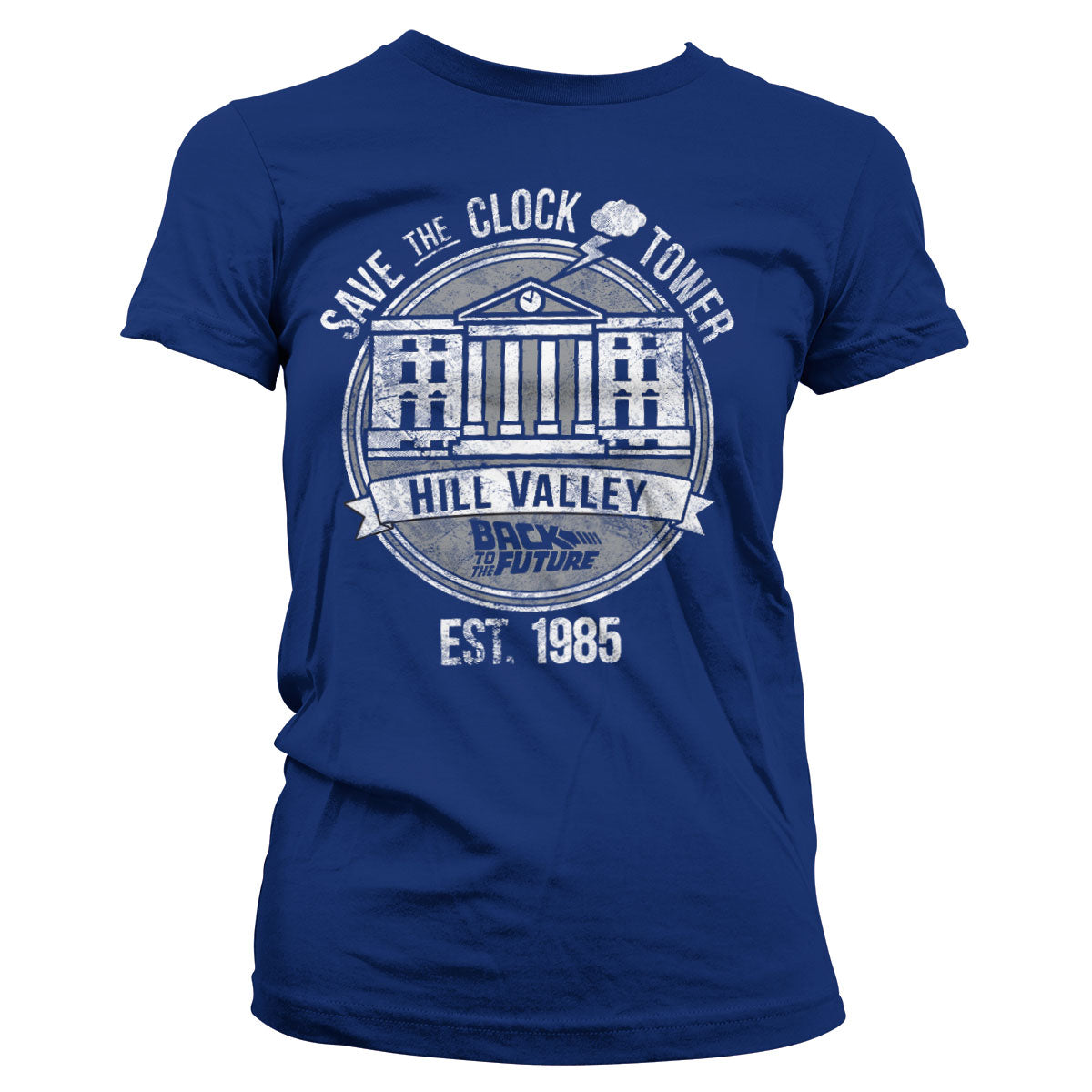 Billede af Back to the Future, Back To The Future: Save The Clock Tower T-Shirt (Kvinder)