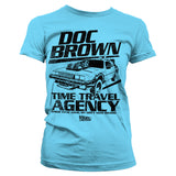 Billede af Back to the Future, Back To The Future: Doc Brown Time Travel Agency T-Shirt (Kvinder)