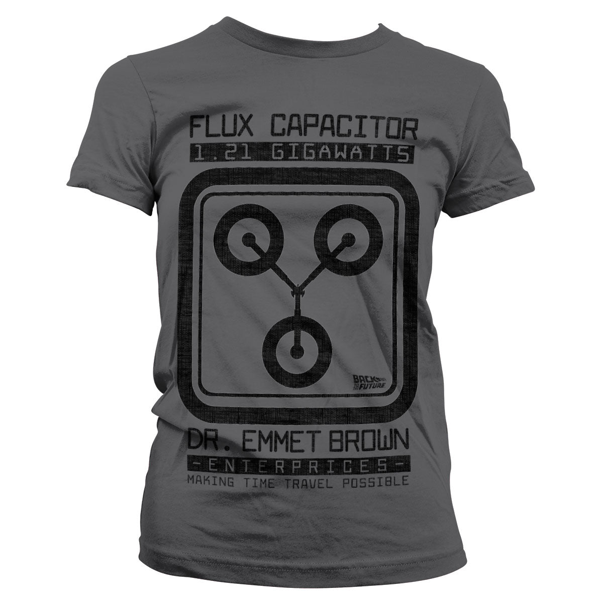 Billede af Back to the Future, Back To The Future: Flux Capacitor T-Shirt (Kvinder)