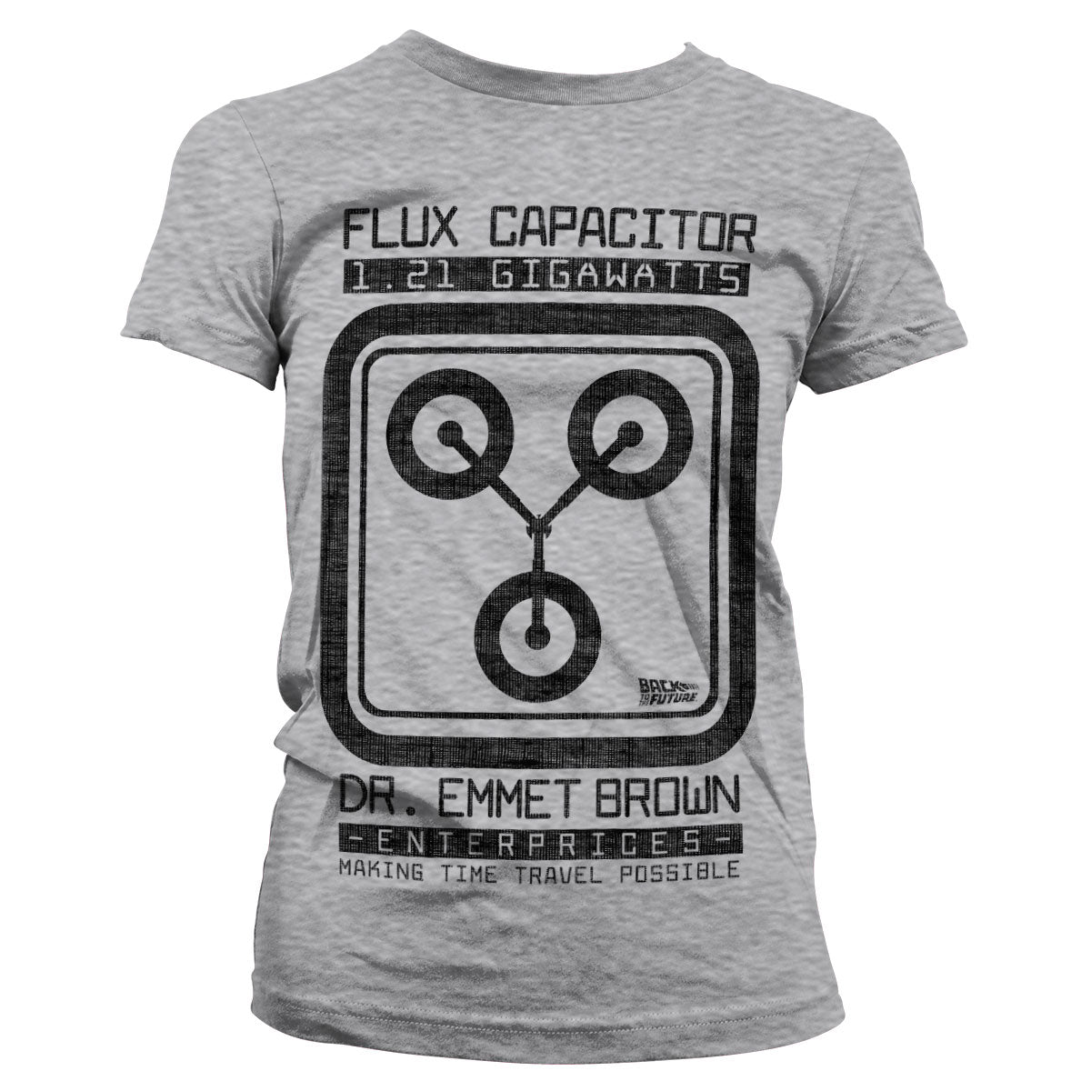 Billede af Back to the Future, Back To The Future: Flux Capacitor T-Shirt (Kvinder)