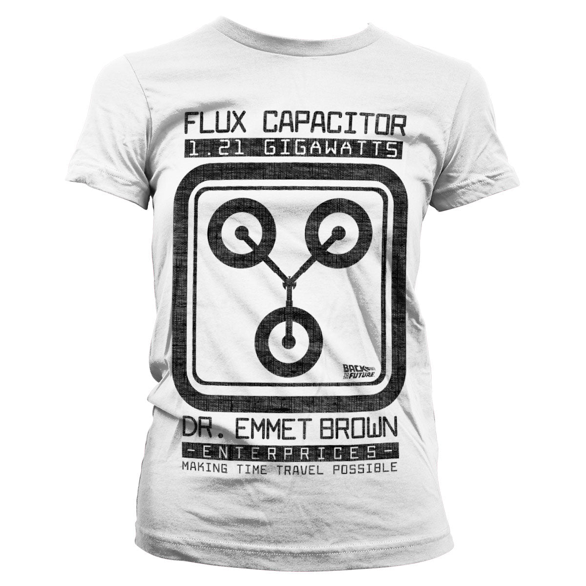 Billede af Back to the Future, Back To The Future: Flux Capacitor T-Shirt (Kvinder)