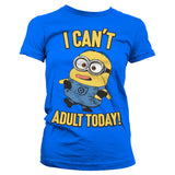 Billede af Minions, Minions: I Can't Adult Today T-Shirt (Kvinder)