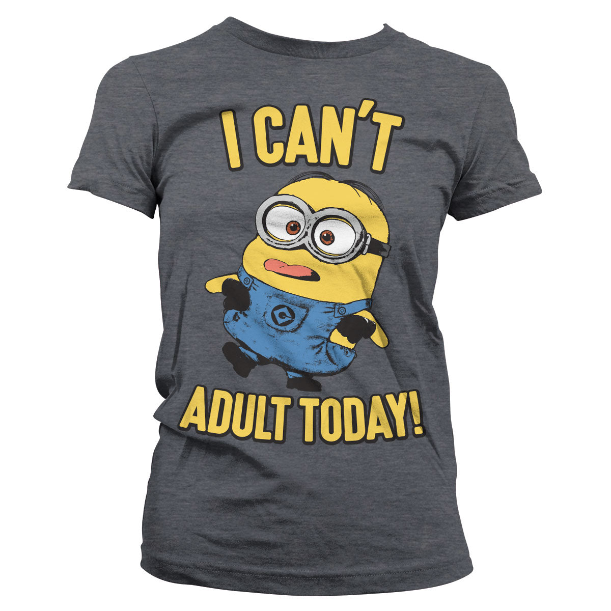 Billede af Minions, Minions: I Can't Adult Today T-Shirt (Kvinder)