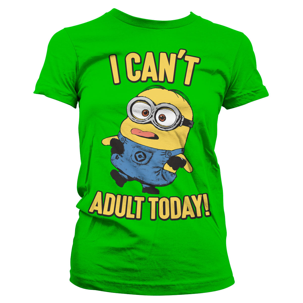 Billede af Minions, Minions: I Can't Adult Today T-Shirt (Kvinder)