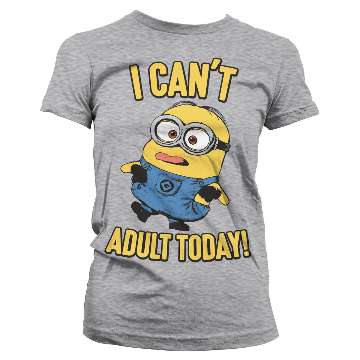 Billede af Minions, Minions: I Can't Adult Today T-Shirt (Kvinder)