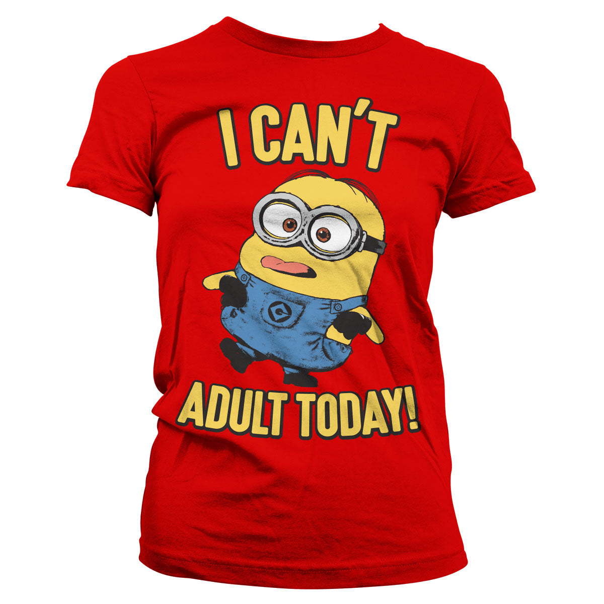 Billede af Minions, Minions: I Can't Adult Today T-Shirt (Kvinder)