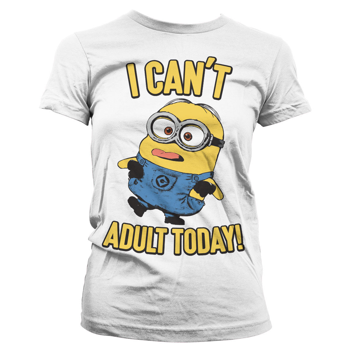 Billede af Minions, Minions: I Can't Adult Today T-Shirt (Kvinder)