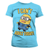Billede af Minions, Minions: I Can't Adult Today T-Shirt (Kvinder)