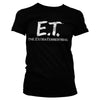 Billede af E.T, E.T.: Extra-Terrestrial Distressed Logo T-Shirt (Kvinder)