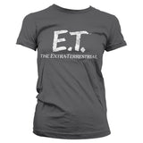 Billede af E.T, E.T.: Extra-Terrestrial Distressed Logo T-Shirt (Kvinder)