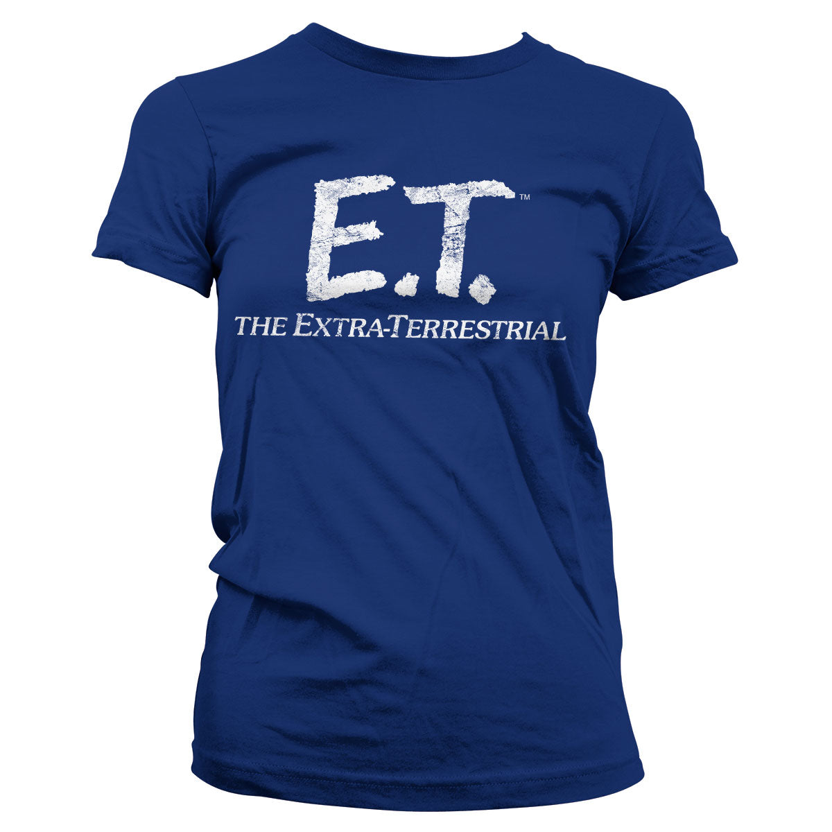 Billede af E.T, E.T.: Extra-Terrestrial Distressed Logo T-Shirt (Kvinder)