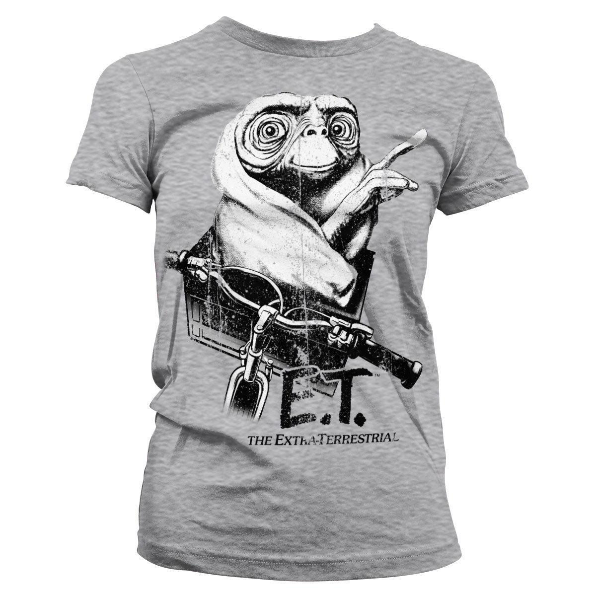 Billede af E.T, E.T.: Biking Distressed T-Shirt (Kvinder)
