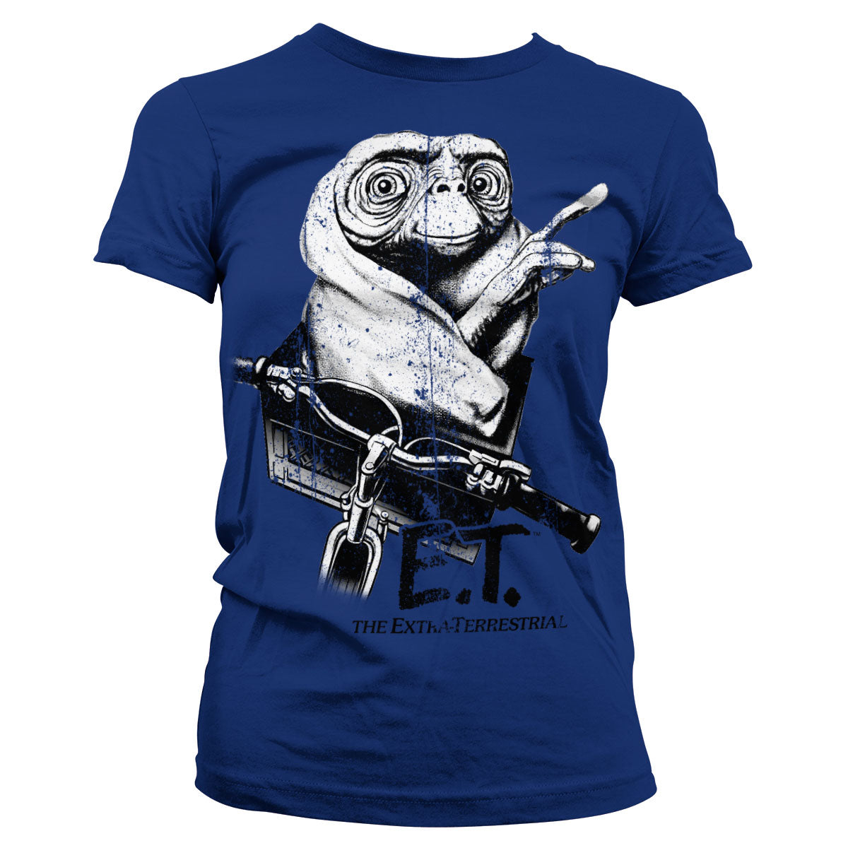 Billede af E.T, E.T.: Biking Distressed T-Shirt (Kvinder)