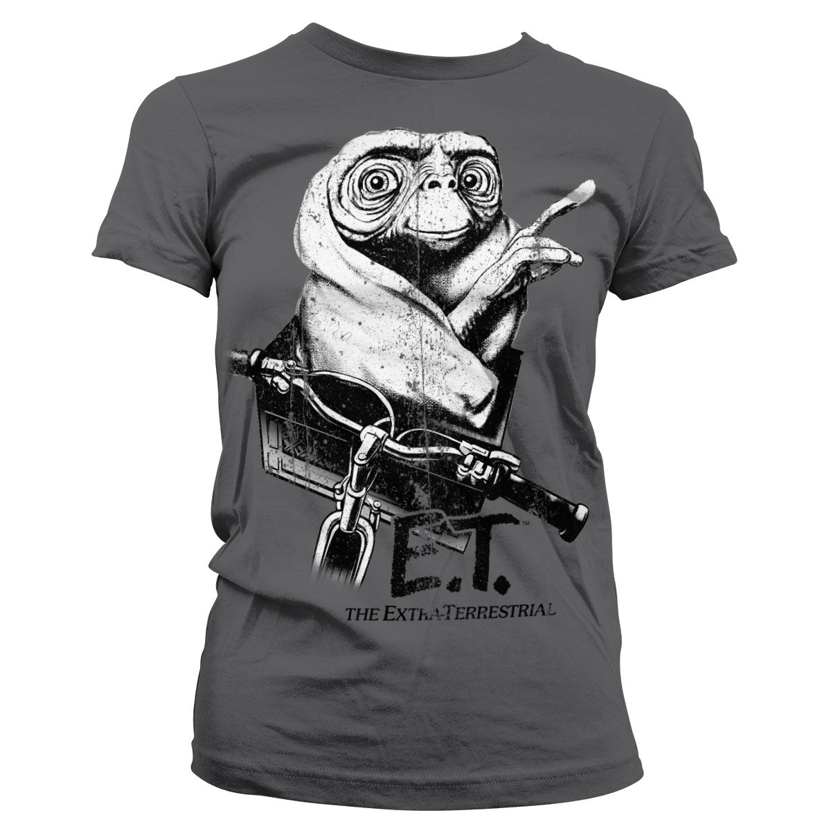 Billede af E.T, E.T.: Biking Distressed T-Shirt (Kvinder)