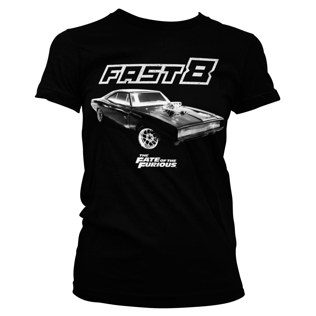 Billede af Fast & Furious, Fast & Furious: F8 Dodge T-Shirt (Kvinder)