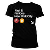 Billede af Fast & Furious, Fast & Furious: NYC T-Shirt (Kvinder)
