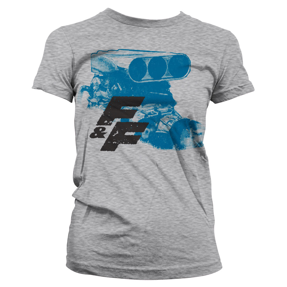 Billede af Fast & Furious, Fast & Furious: Engine T-Shirt (Kvinder)