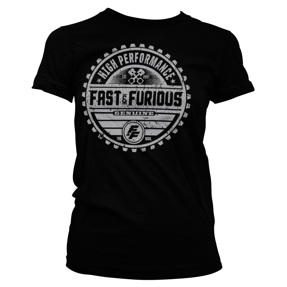 Billede af Fast & Furious, Fast & Furious: Genuine Brand T-Shirt (Kvinder)