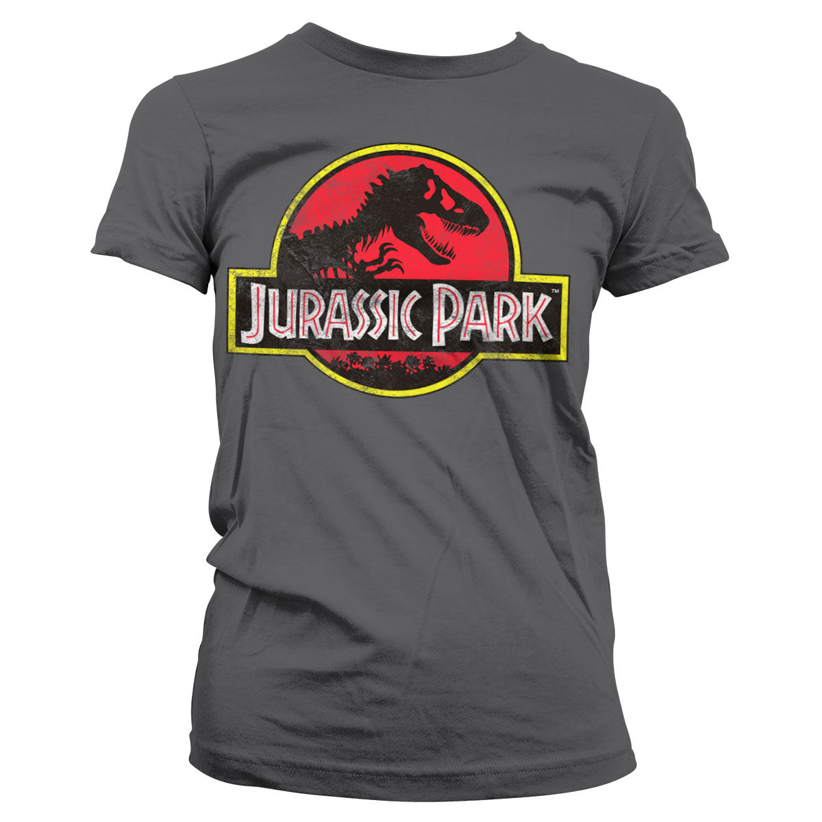 Billede af Jurassic Park, Jurassic Park: Distressed Logo T-Shirt (Kvinder)