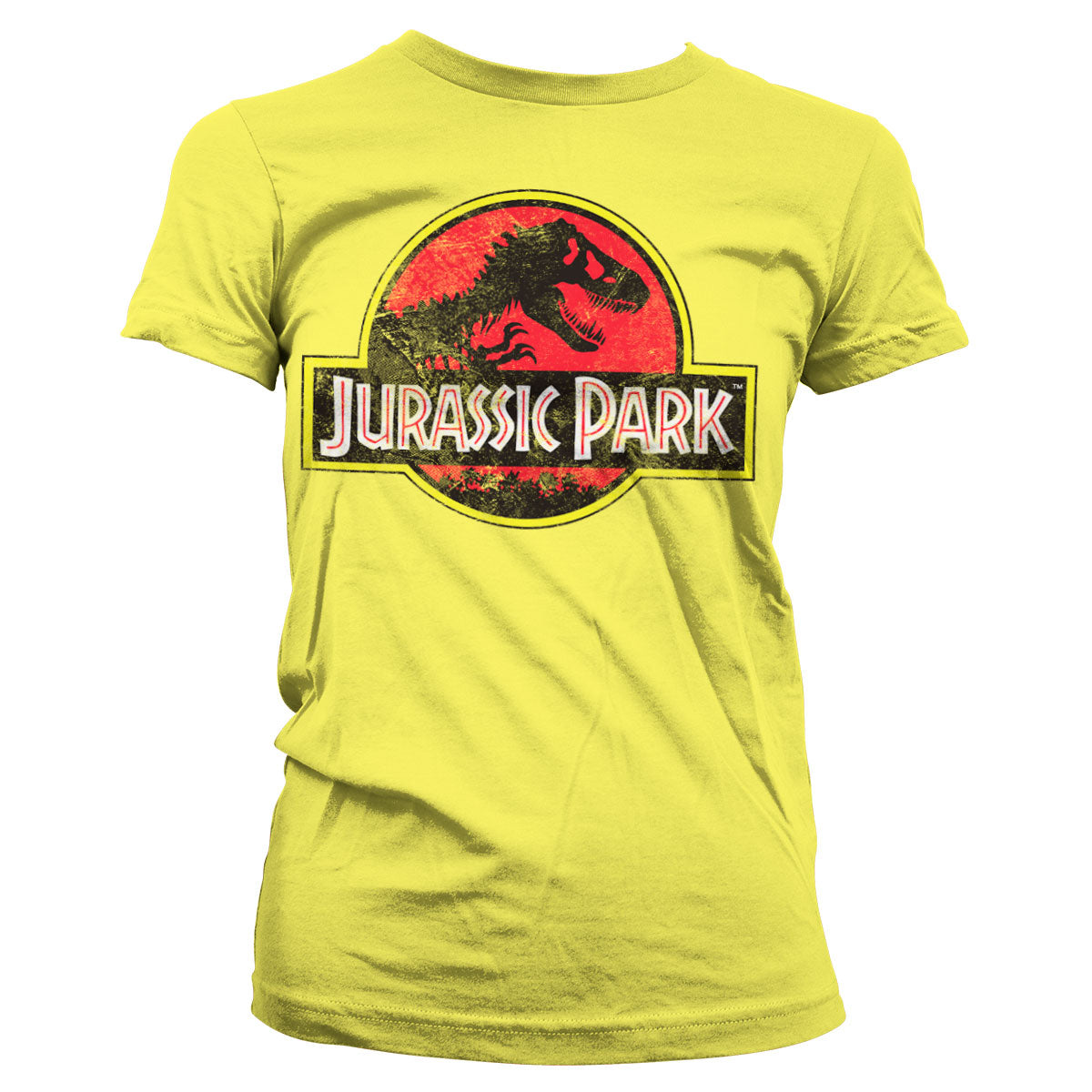 Billede af Jurassic Park, Jurassic Park: Distressed Logo T-Shirt (Kvinder)